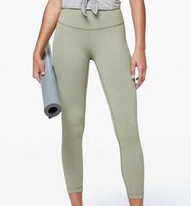 Lululemon Sea Moss Wunder Under Leggings